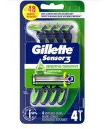 Gillette Sensor3 Sensitive Men&#39;s Disposable Razor, 4 Razors - $16.46 CAD