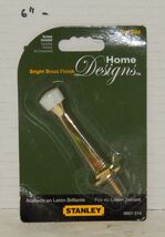Stanley Home Designs Bright Brass Finish Door Stop S807-214 - $9.85