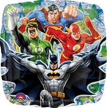 Justice League Superman Batman Green Lantern Flash Foil Birthday Party Balloon - £2.35 GBP