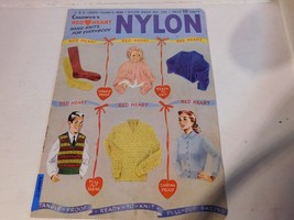 Nylon - vintage pattern book - Chadwick&#39;s Red Heart Hand Knits for Everybody - £6.11 GBP