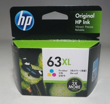 HP 63XL ink cartridge Color (increase) F6U63AA Tracking - £28.42 GBP