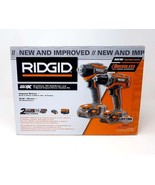 Ridgid R9603 18V Cordless Brushless Drill Driver - Impact Driver Combo w... - $2,558.46 MXN