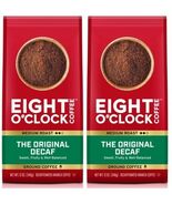 2-EIGHT O'CLOCK GROUND COFFEE THE ORIGINAL DECAF MEDIUM ROAST 12 OZ  EA ... - $27.71