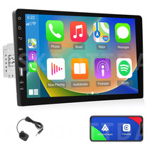 Single 1Din Carplay Car Stereo Radio Fm Usb Touch Screen Bluetooth Mp5 P... - £70.76 GBP