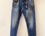 DIESEL Herren Slim Fit Jeans D - Strukt Solide Blau Größe 27W 32L 00SPW5... - £59.00 GBP