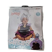 Disney Baby Ursula Halloween Costume Infant 6-12 Months Complete - £27.40 GBP