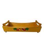 Vintage Wooden Rooster Tray – Mid-Century Farmhouse Style - $29.88 CAD