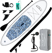 10&#39;X30&#39;&#39;X6&#39;&#39; Ultra-Light (16.7Lbs) SUP with Paddleboard Accessories,Thre... - £245.21 GBP