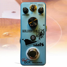 Hot Box Pedals Golden Child Attitude Series PLEXI Amp Sim Distortion GuitarPedal - $29.80
