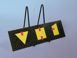 Vintage VH1 Late 1980s Original Logo Bumper Sticker - $4.99