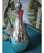 UTMOST LIGHTING NEW HANGING LAMP MERCURY GLASS RED INSIDE, 17&quot; TALL - $2,822.51 MXN