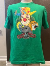 Vintage 80&#39;s Barnum and Bailey Circus Green T-shirt size L - £34.84 GBP