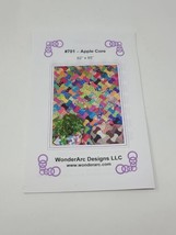 Apple Core Quilt Pattern (WonderArc Designs) #701 - 62&quot; x 85&quot; - $9.89