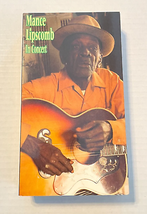Blues Video Tape Mance Lipscomb in Concert VHS 1994 Rare Vintage - £15.18 GBP