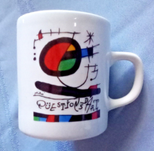 1995 Joan Miro Question D&#39;Art Coffee Mug - $36.28