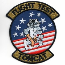 Usn Navy F-14 Tomcat Flight Test Felix Aircraft Embroidered Jacket Patch - £27.42 GBP