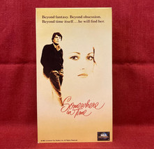 VHS movie Somewhere in Time 1980 Christopher Reeve Jane Seymour romance - £2.35 GBP