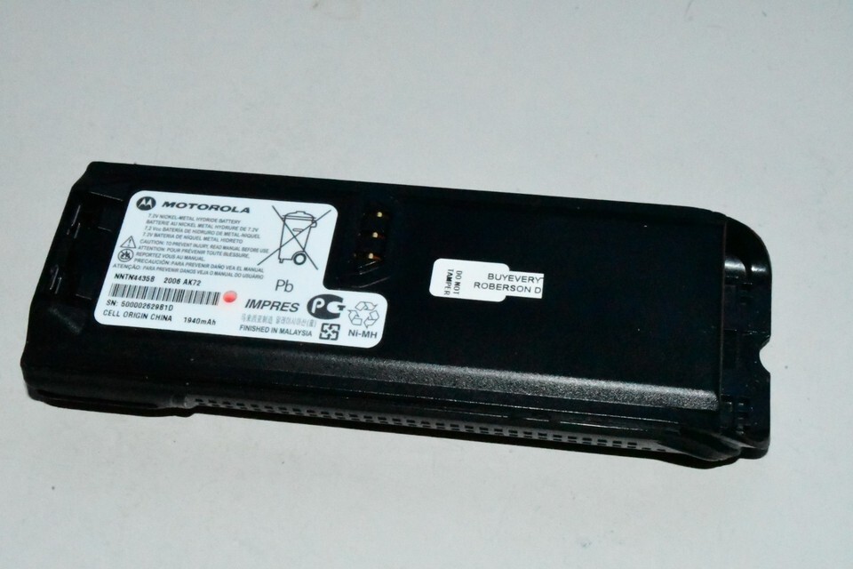 Motorola NNTN4435B Impres Li-ion 4500mAh Battery for XTS4250 XTS5000 Gen... - $32.40