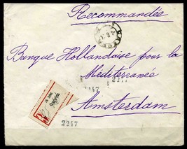 Russia 1924 - Registered cover Odessa (Ukraine) to Amsterdam (Netherland. Id 120 - £15.03 GBP