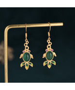 Koi Fish Jade Earrings - $26.02 CAD