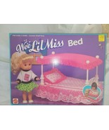 Mattel Wee Lil Miss Bed Opened box 1990 - £19.75 GBP