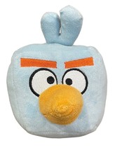 Angry Birds 5” SPACE ICE CUBE Square Blue Plush Rovio Commonwealth No Sound 2011 - $17.82