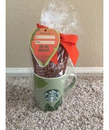 Starbucks Coffee Mug Gift Set 10 Oz Mug With 1 Oz Hot Cocoa Classic Orig... - £12.64 GBP