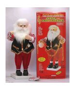 Telco Motion-ettes of Christmas Santa the Tree Trimmer Musical 24-inch N... - €34,61 EUR