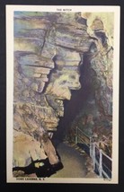 Howe Caverns NY-New York, The Witch Rock Formation Vintage Souvenir Postcard - £4.48 GBP