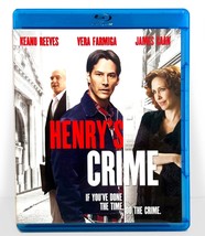 Henry&#39;s Crime (Blu-ray Disc, 2011, Widescreen) Like New !  Keanu Reeves - £6.76 GBP