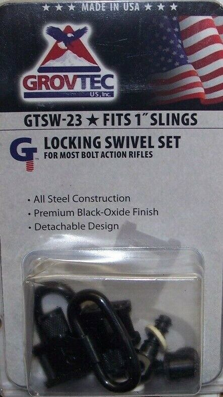 Grovtec GTSW-23 Swivel Sling Set 1&quot; Sling - $13.98