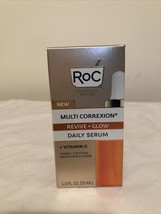 RoC Multi Correxion Revive+glow Vitamin C Daily Serum Beauty Care Skin 1 Ounce - £31.52 GBP