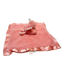 Target Cloud Island Pink Flamingo Plush Security Blanket Stuffed Satin - $12.45