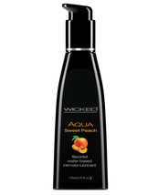 Wicked Sensual Care Water Based Lubricant - 4 Oz Sweet Peach - $13.49