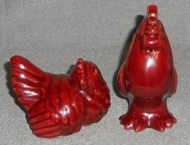 1930s-40s Sorcha Boru - Claire Stewart ROOSTER/HEN SALT PEPPER SET Calif... - $69.29