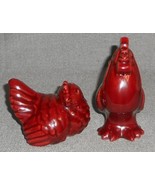 1930s-40s Sorcha Boru - Claire Stewart ROOSTER/HEN SALT PEPPER SET Calif... - $69.29
