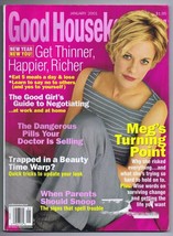 ORIGINAL Vintage January 2001 Good Housekeeping Magazine Meg Ryan - £7.83 GBP