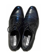 Steve Madden Black Leather Cap Toe Lace Up Dress Shoes size Men&#39;s 11M - $32.49 CAD