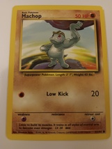 Pokemon 1999 Base Set Machop 52 / 102 NM Single Trading Card - £7.86 GBP