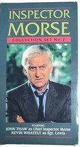 Inspector Morse Collection Box Set 2 (VHS, 1999 6 Tapes)  John Thaw FREE... - $14.72