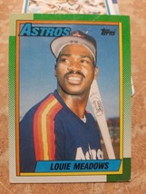 Topps Astros Louie Meadows 534 Baseball Card - - £1.64 GBP