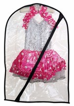 Dance Costume Bag - Children&#39;s Garment Bag for Dance - Clear - £8.75 GBP