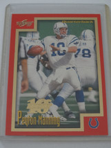 1999 Score 10th Anniversary 170 Peyton Manning Indianapolis Colts Card 1014/1989 - £7.85 GBP