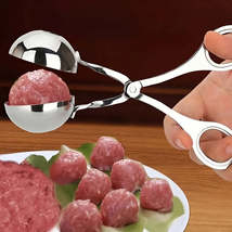Effortlessly Create Perfect Meatballs with Stainless Steel Meatball Maker - £12.02 GBP