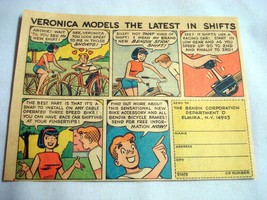 1967 Archie Comics Color Ad Bendix Corp Elmira NY Veronica Models Latest... - £6.38 GBP