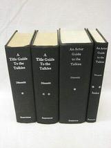 Dimmitt - TITLE GUIDE TO THE TALKIES &amp; ACTOR GUIDE TO THE TALKIES - 4 Vo... - $157.41