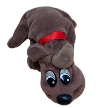Tonka Pound Puppies Baby Chocolate Brown Dog  8 inches Vintage - $6.36
