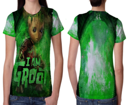 Groot ( guardian of galaxy ) Womens Printed T-Shirt Tee - $14.53+