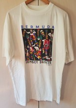 Vintage Davison&#39;s of Bermuda Graphic T-shirt New! NWT Gombey Dancer Men&#39;s L - £21.61 GBP