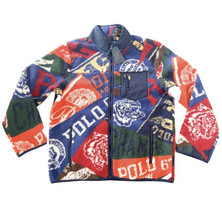 Polo Ralph Lauren Prep Rally Pile Fleece Jacket size Large NWT Authentic - £188.04 GBP
